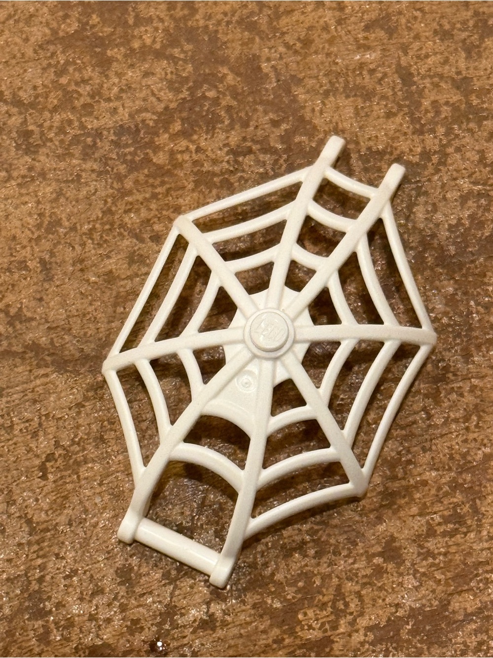 LEGO Part 80487 Minifigure, Weapon Spider Web, Large Hemisphere Shape with Bar H